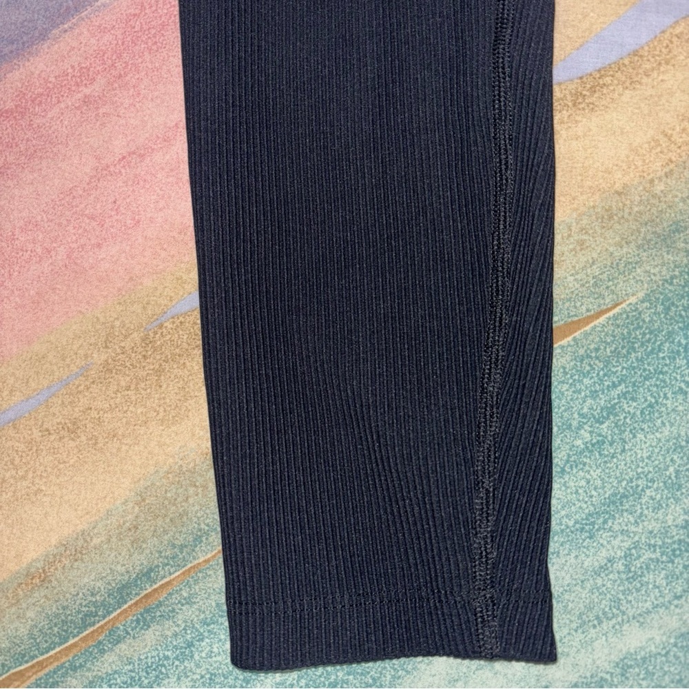 Beyond Yoga Black Ribbed Leggings - Picture 6 of 7